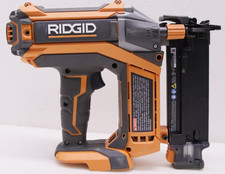 RIDGID Cordless 18v Brad Nailer 18 Gauge Hyper Drive, Used Bare Tool R09890
