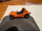 Hot Wheels Redline Flying Colors Dune Daddy  Orange w/ Metal Base