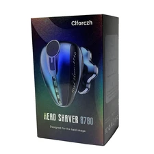 CLFORCZH 8780 Head Shaver 7D Magnetic Wet/Dry Bald Men Rechargeable New