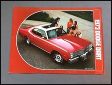 1973 Dodge Dart 340 Swinger Vintage Original Car Sales Brochure Catalog