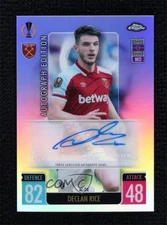 2021-22 Topps Chrome Match Attax UCL Refractor Edition Declan Rice #AC-DR Auto