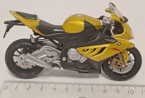 Moto BMV S 1000 RR Welly 11Centímetros Metal