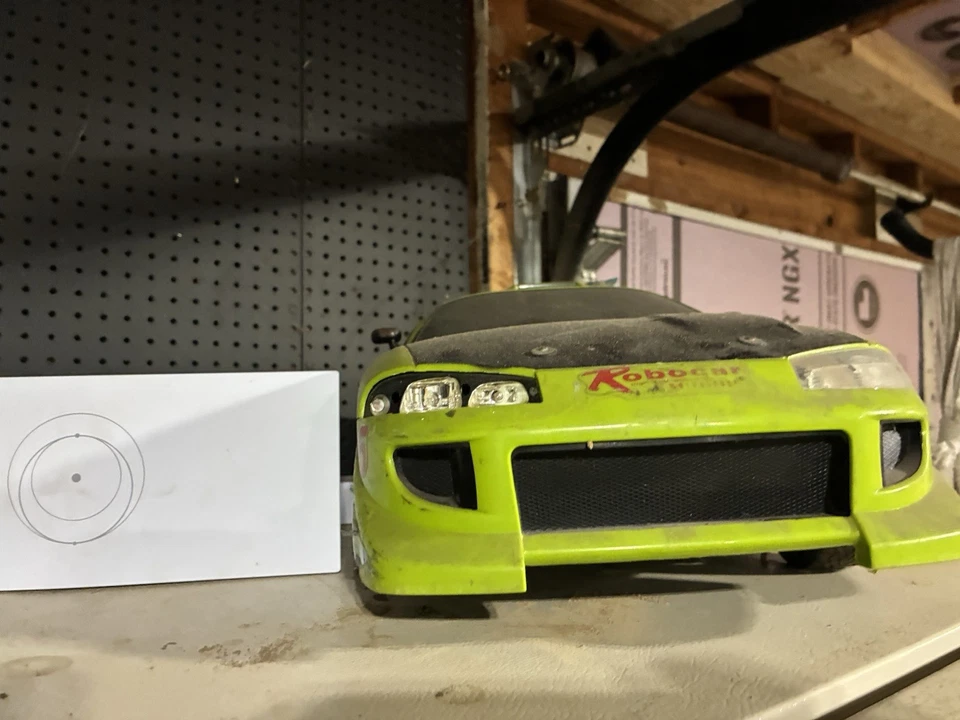 Fast & Furious 1995 Mitsubishi Eclipse R/C Car 1:6 Scale 30" Radio Control Green - Image 2 of 3