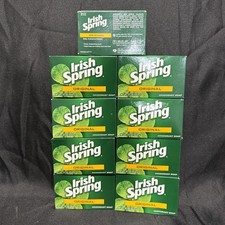 9-Irish Spring Deodorant Bar Soaps "Original"  3.7oz