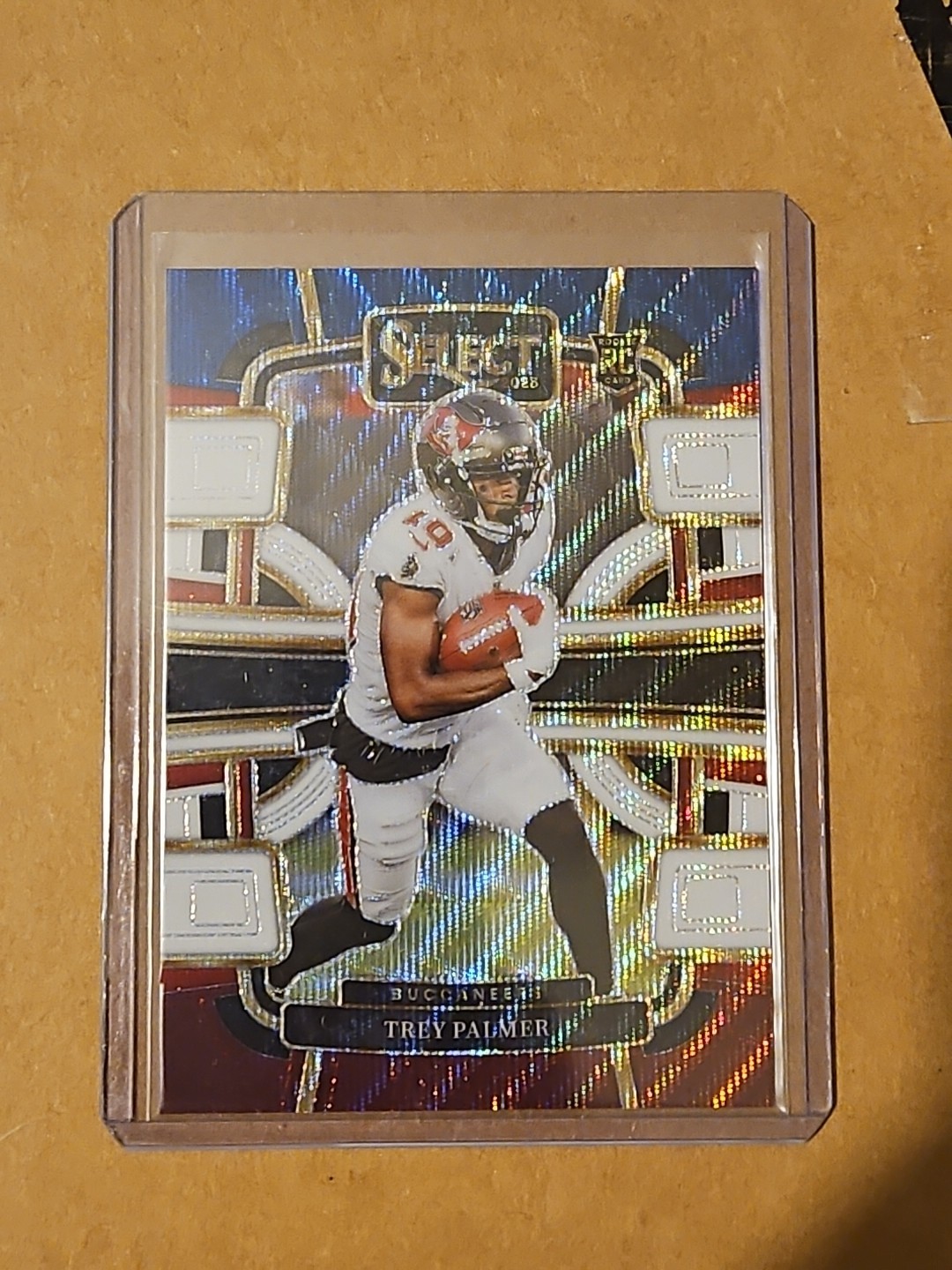 2023 Panini Select - Concourse Trey Palmer #94 Tri-Color Prizm /259 (RC)