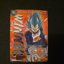SSB Vegeta, Pure-Blood Sparking P-575 Tournament Pack Winner Promo Dragon Ball