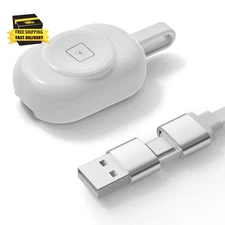 Charger for Apple Watch - Magnetic Fast Charger with USB-C & USB A, Portable 2 i