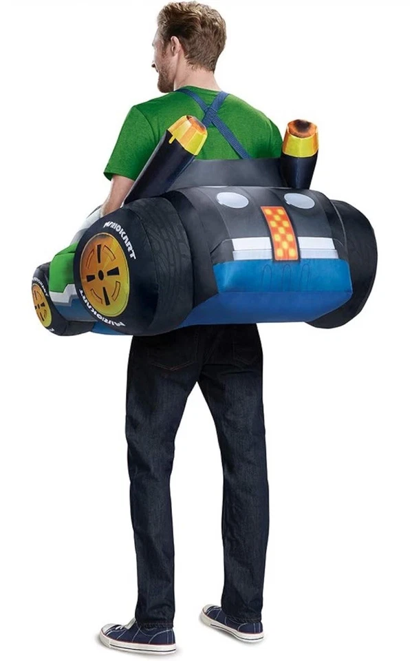 Inflatables Mario Luigi Kart Adult  - Image 2 of 3