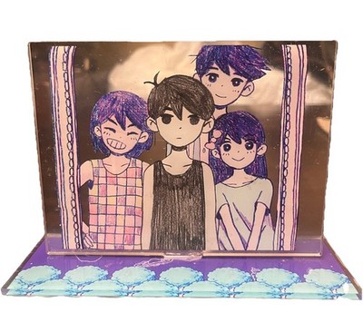 OMORI Mirror acrylic stand Omocat  