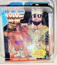 WWF Macho King Randy Savage Hasbro WWE Macho Man Foreign Card