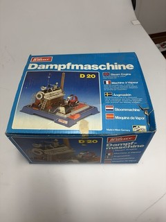 Wilesco D 20 Dampfmaschine mit Zubehör