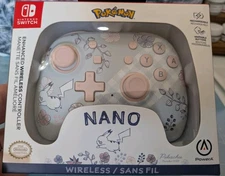 PowerA Nano Enhanced Wireless Controller for Nintendo Switch - Pikachu Garden