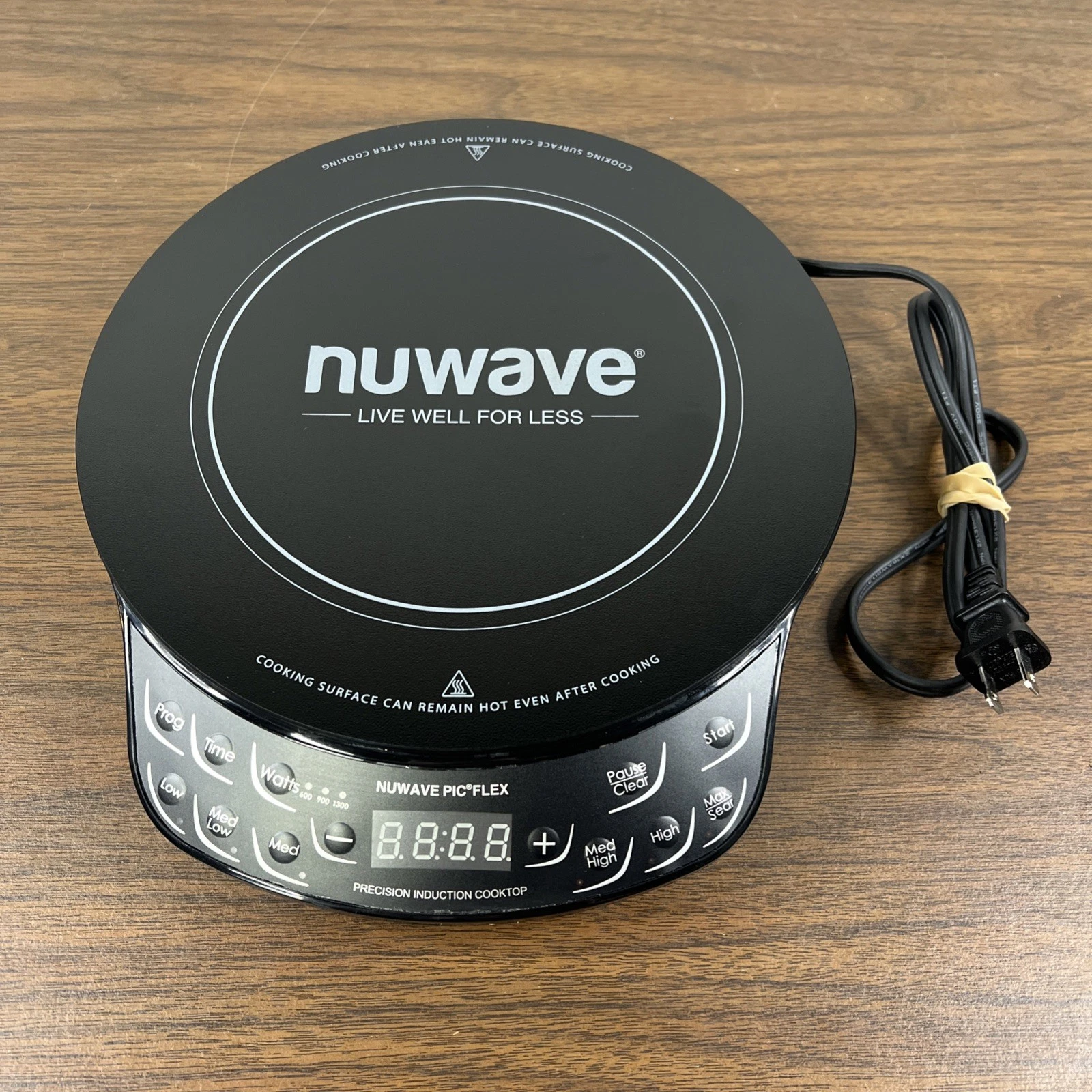Nuwave Pic Flex Portable Precision Induction Cooktop Model 30501 Black