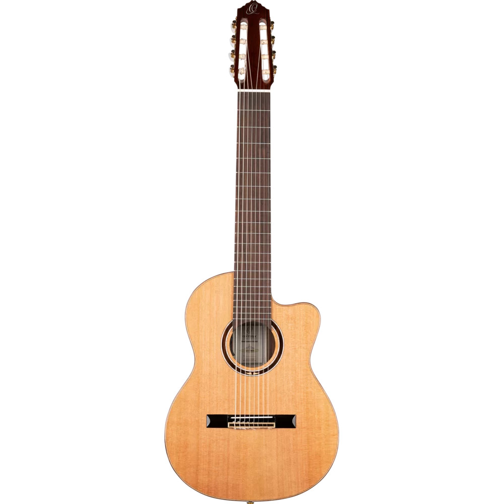 Ortega RCE159RW-8 - 8 String solid Canadian Cedar top/Indian Rosewood back/sides
