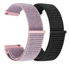 Verbstel Quick Release Replacement Adjustable Compatible 20mm, Pink/Black