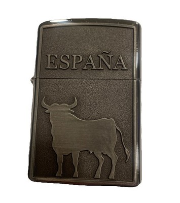 Lighter Oil Petrol Toro Logo Espana Smoking Cigarettes Lighter
