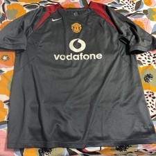 Nike Manchester United 2005/06 Vodafone /Total 90 Shirt Sz 2XL Used/vintage