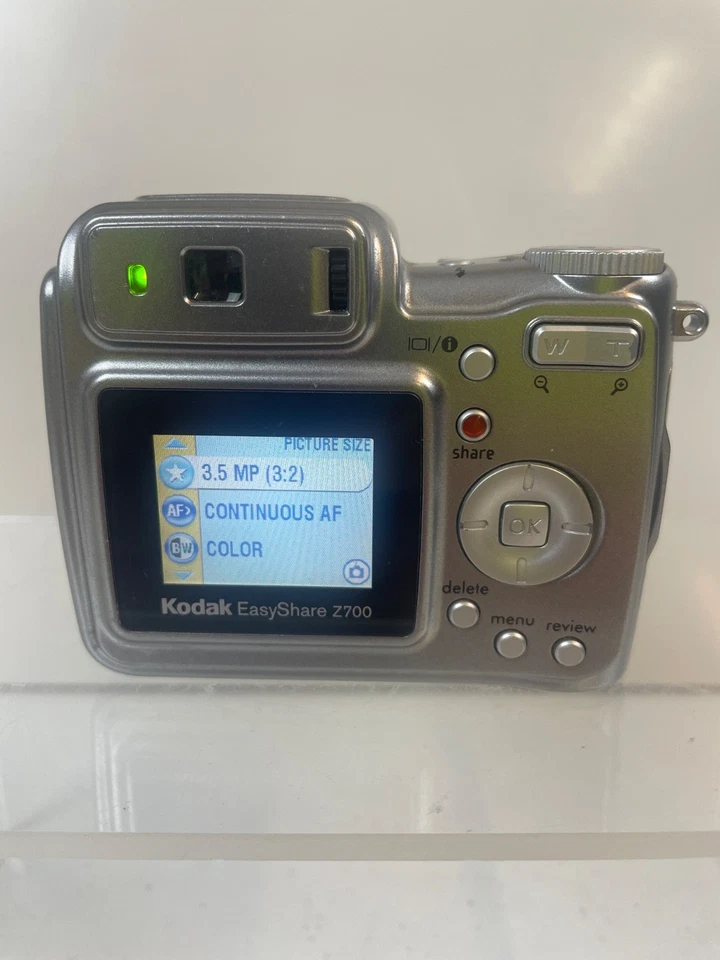 Kodak EasyShare DX7440 4.0MP Digital Camera - Silver Tested Working - Image 3 of 4