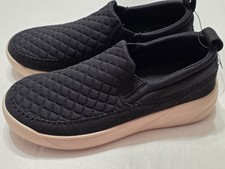 Staheekum Women's Quilted Slip On Shoes - BLACK Size 9