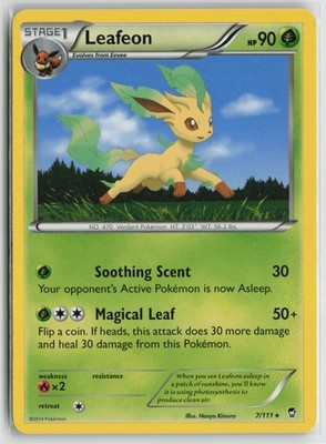 Leafeon XY - Furious Fists XY - Furious Fists MP 7/111