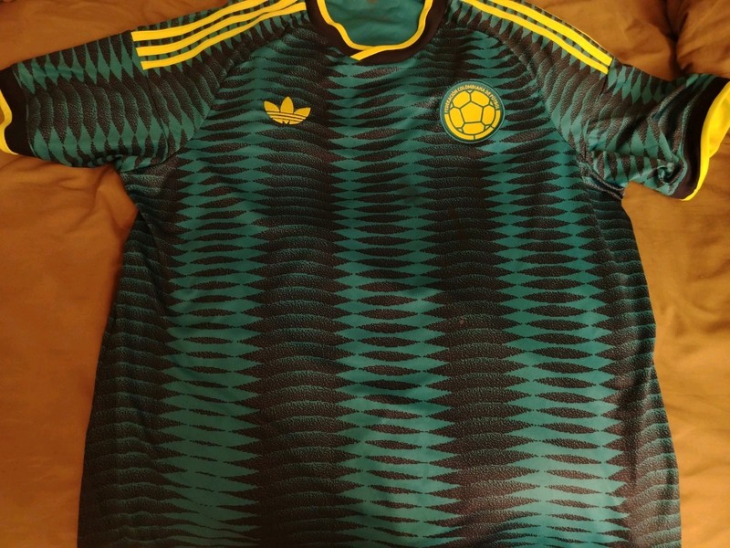 Adidas Colombia Jersey XL Blue Authentic Stadium