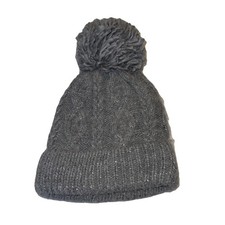 Children  s Place Winter Hat NWT Gray Pom On Top Lg/xl