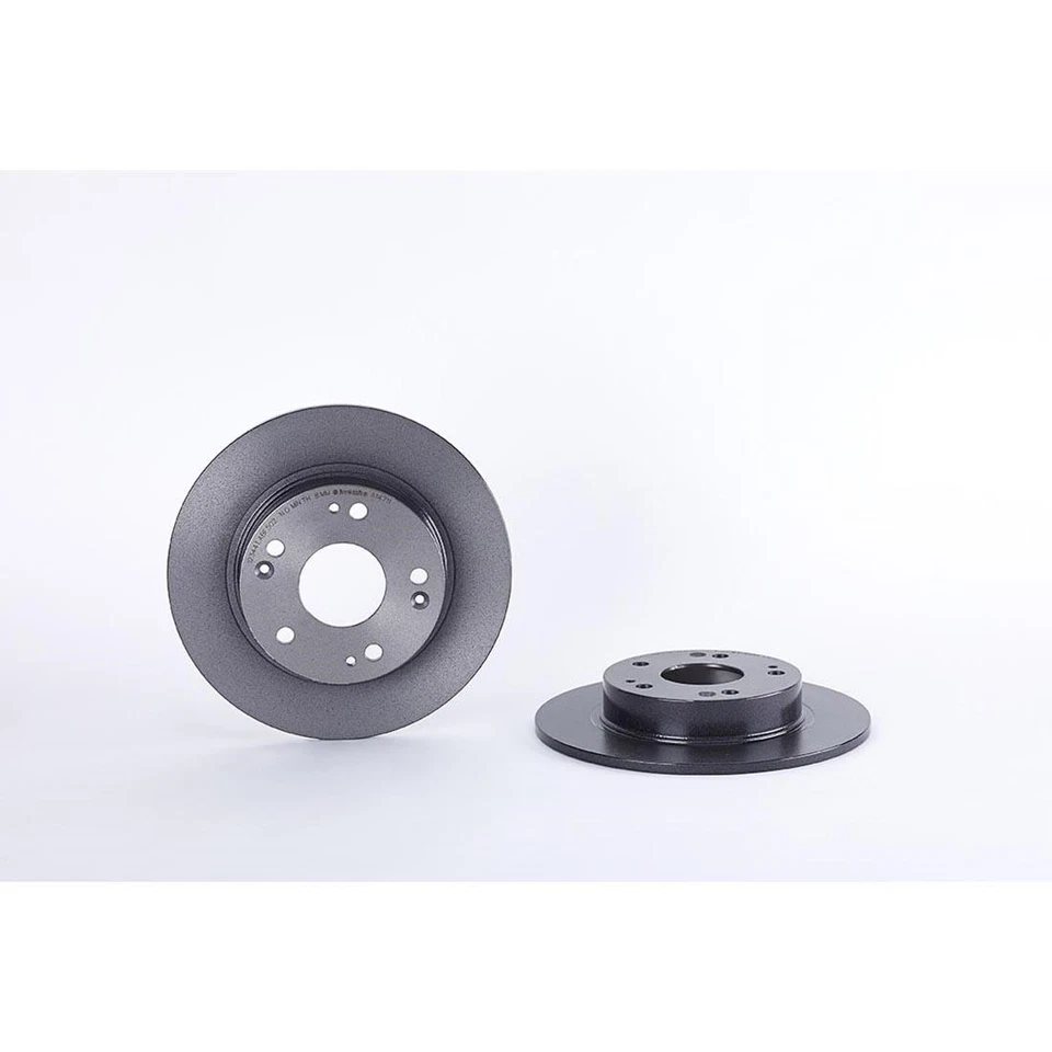 Подходит для Honda Civic 2006-2011 годов выпуска передние + задние тормозные диски с покрытием - Brembo Premium оригинальные - Изображение 2 из 4