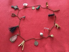 Alte , seltene FRAISENKETTE , Metallgekettelt .