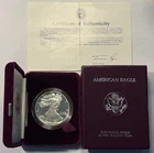 1988s American Silver Eagle Proof in OGP, w/COA, Free Shipping!