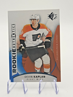 2025-26 Upper Deck SP Devin Kaplan Rookie Authentics Hockey Card #130