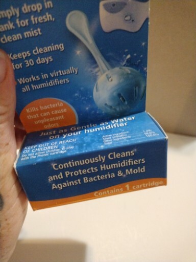Protec Antimicrobial Humidifier Ball Tank Cleaning Cartridge PC-1