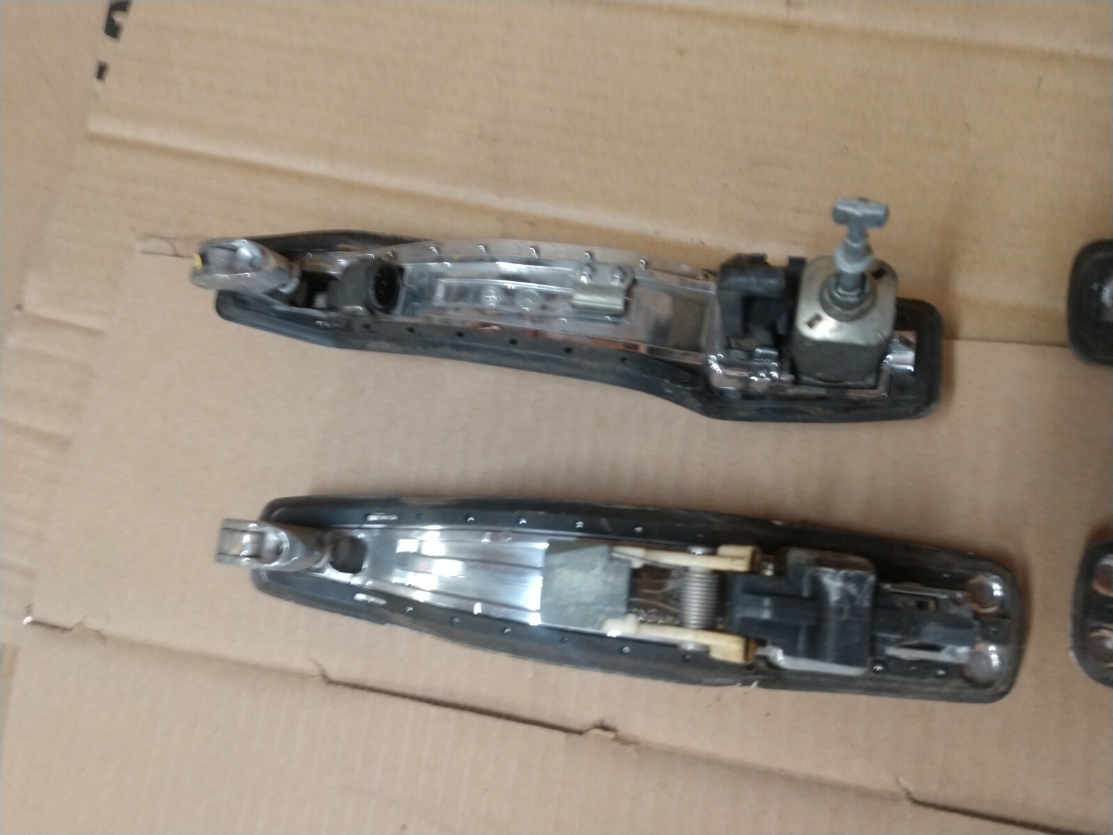 MERCEDES BENZ OEM W140 S420 S500 OUTSIDE DOOR HANDLES LEFT RIGHT FRONT