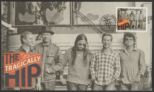 Canada #2656, Canadian Recording Artists, The Tragically Hip, Cover, FDC 2013