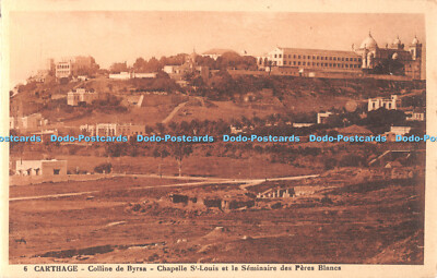 R513611 Karthago Colline de Byrsa Chapelle S Louis et le Seminaire des Peres Bla