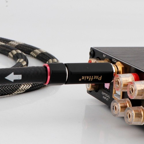 HiFi RCA Cable Silver Plated Plug Digital Coaxial Cord Self Locking Interconnect - 第 6/10 張圖片