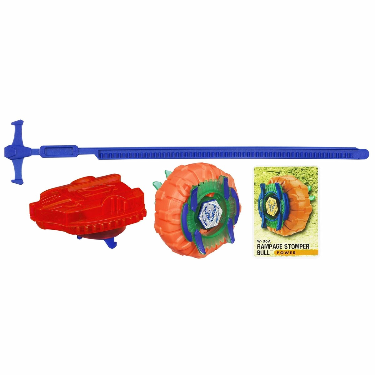 Beyblade Beywheelz: W-06A Power RAMPAGE STOMPER BULL by