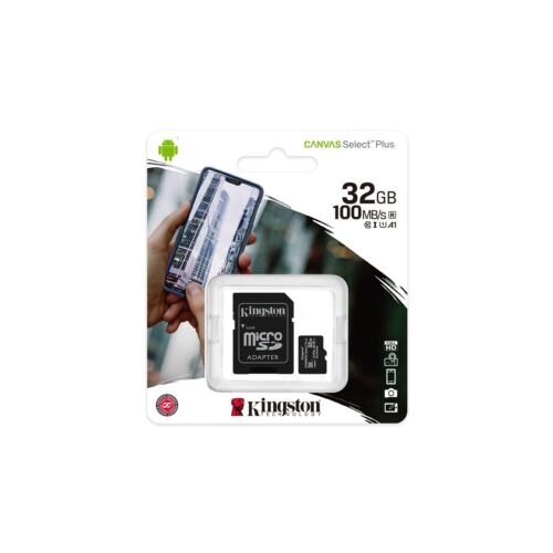 Kingston Micro SD Card 32 64 128 256 512 GB SDHC SDXC Phone Memory Free Adapter - Picture 4 of 12
