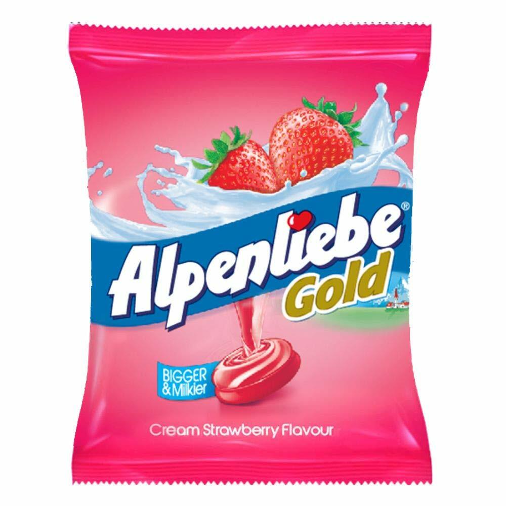 Alpenliebe Oro, Crema Fresa Candy Bolsa 100 PC