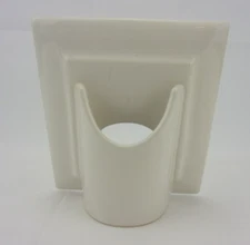 Gardener's Eden Ceramic Standing Framed Bud Vase White Made In Japan