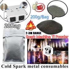 1-40Bags Large Outdoor 2-5M Accessories 200g for Cold Spark Machine Stage Effect