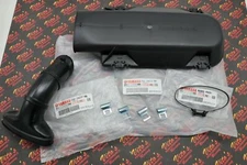 NEW OEM Yamaha Banshee airbox factory LID SNORKEL + clamps intake 1987-2006