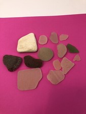 Genuine Beach Glass AND Ceramic Surf Tumbled From MARYLAND