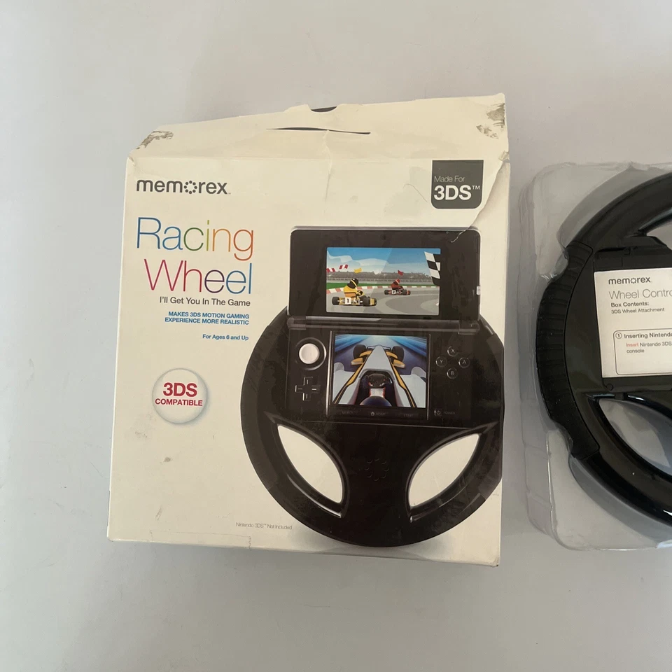 Memorex Racing Wheel For Nintendo 3DS - Image 2 of 4