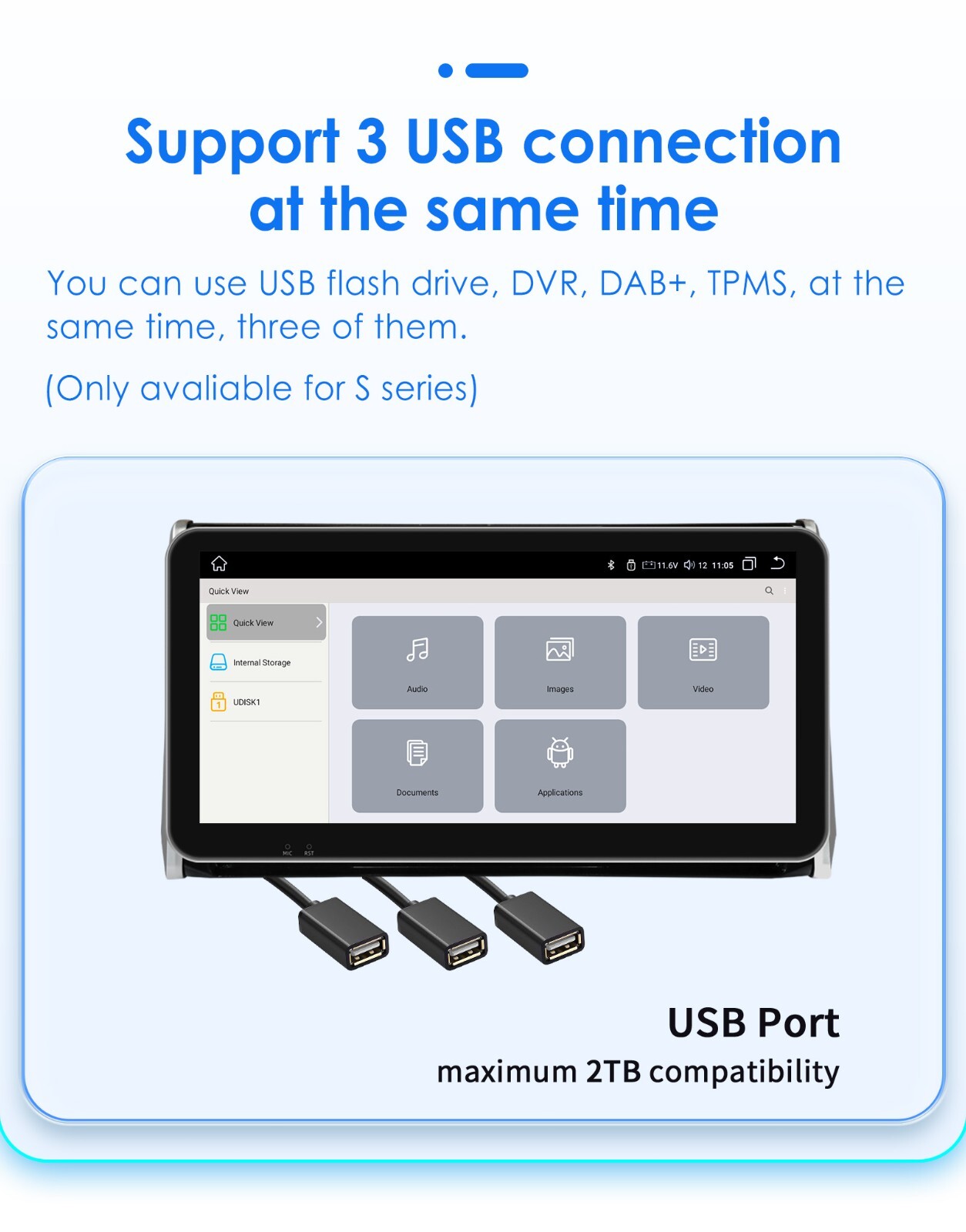 10.33" For Toyota RAV4 2019 Android 8Core Carplay Car Radio GPS Stereo WiFi DSP