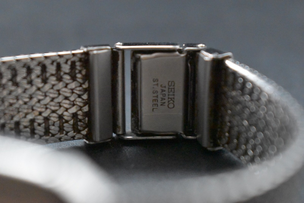 Vintage SEIKO Dolce 9521-5210 Silver Quartz Men's Watch