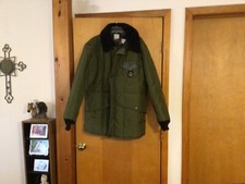 RefrigiWear Men's SUPER Nylon Insulated Parka Jacket Green NICE   IB-8