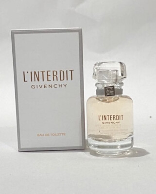 L'Interdit By Givenchy 10ml Edt Splash Mini For Women New In