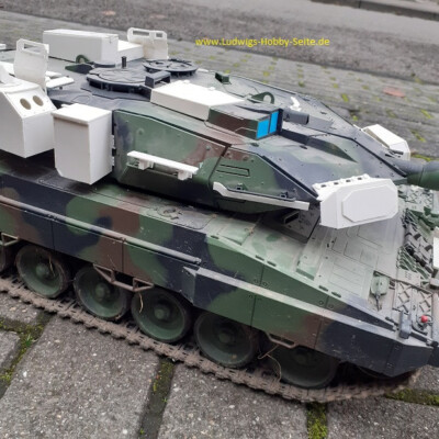 Leopard 2A6/7 1:16 RC Tank Heng Long / Tamiya Trophy System
