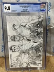 Batman/Superman #1 Comics Elite B&W Cgc  9.8  Graded Art By Ryan Kincaid Comic