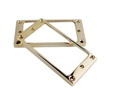 Guyker Flat Metal Humbucker Pickup Mounting Ring Set - Bridge Neck Pickups Co...